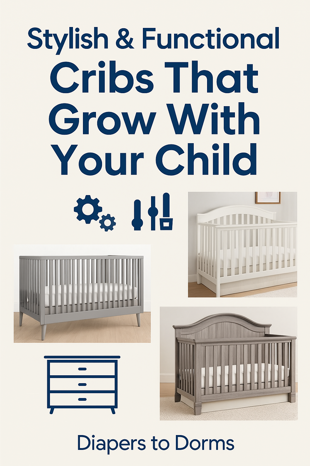 Stylish & Functional Cribs That Grow With Your Child